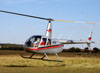 Robinson R44 Raven II, PR-DMP, da Dimep Sistemas. (04/08/2012) Foto: Ricardo Frutuoso.