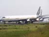 Douglas DC-8-61F, PR-ABA, da Air Brasil, empresa que no chegou a operar vos cargueiros, ex-ABSA Cargo Airline, no "cemitrio de avies". (19/02/2007)